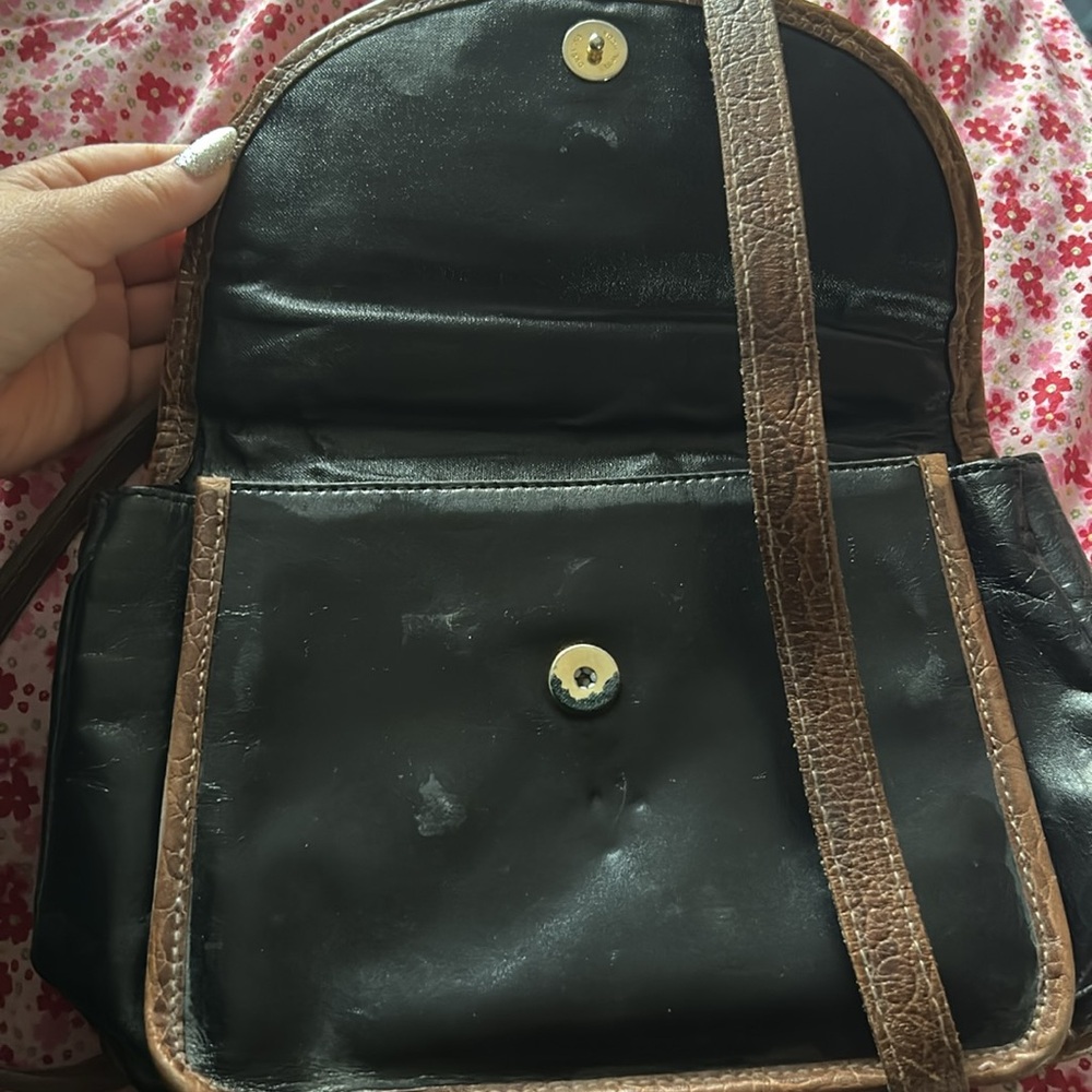 Vintage Black & Brown Partner Purse - Picture 3 of 4